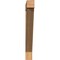 Ekena Millwork Traditional Block Smooth Bracket, Western Red Cedar, 5 1/2"W x 46"D x 46"H BKT06X46X46TRA05SWR - alternate 2